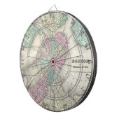 ボストン港(1857年)のヴィンテージの地図 ダーツボード (正面右)