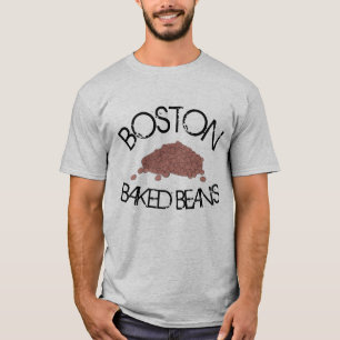 ボストン焼いたビーンズMAマサチューセッツグルメ Tシャツ