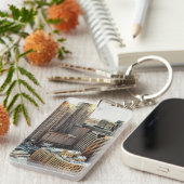 ボストン眺め キーホルダー (正面右)