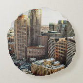 ボストン眺め ラウンドクッション (裏面)