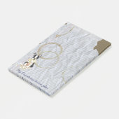 ボストン私のテリアは私のレッスン・プランを食べました ポストイット (アングル)