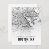 ボストン結婚週末詳細エンクロージャカード エンクロージャーカード (正面/裏面)
