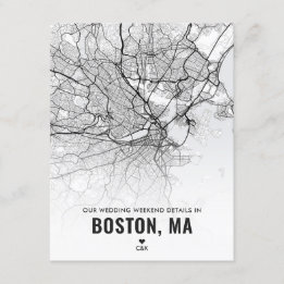 ボストン結婚週末詳細エンクロージャカード エンクロージャーカード