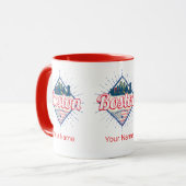 ボストン統一された州ヴィンテージUSA マグカップ (正面左)