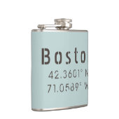 ボストン緯度経度 フラスク (右)