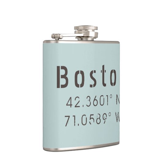 ボストン緯度経度 フラスク (右)