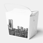 ボストン行き先の結婚式のお願いボックス フェイバーボックス (裏面サイド)