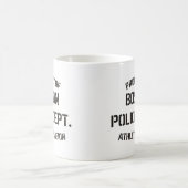 ボストン警察Deptの特性 コーヒーマグカップ (中央)