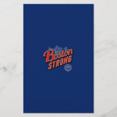 ボストン赤と青の装飾が強い 便箋 (正面)