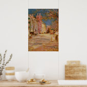 ボストン通りシーン – エドワード・ミッチェル・バニスター ポスター (キッチン)