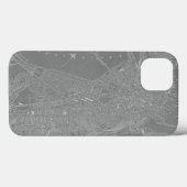ボストン都市地図のスケッチ Case-Mate iPhoneケース (裏面 (横))