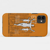 ボストン都市強い記憶のランナー Case-Mate iPhoneケース (裏面(横))