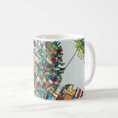 ボストン都市米国 コーヒーマグカップ (正面右)