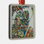 ボストン都市米国 メタルオーナメント (右)