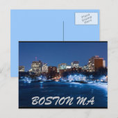 ボストン馬 ポストカード (正面/裏面)