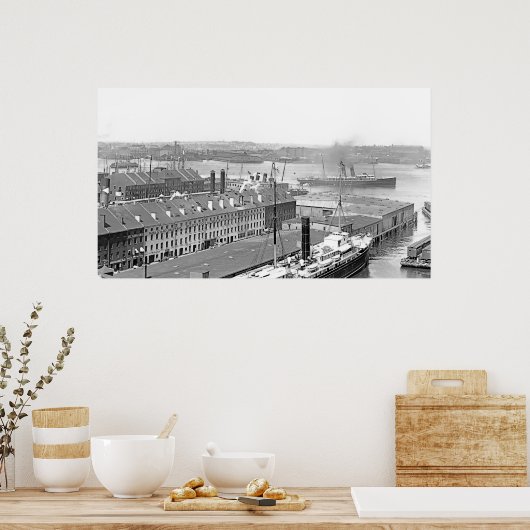 ボストン1906 ポスター (キッチン)