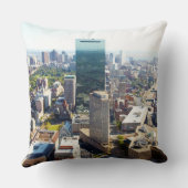 ボストン2の空中写真 クッション (裏面)