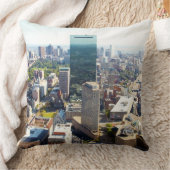 ボストン2の空中写真 クッション (ブランケット)