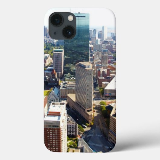 ボストン2の空中写真 Case-Mate iPhoneケース (裏面)