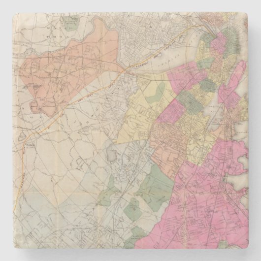 ボストン2 ストーンコースター (正面)