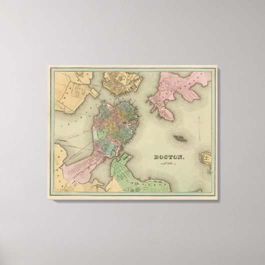 ボストン3 キャンバスプリント (正面)