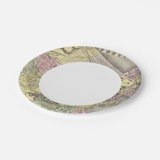 ボストン3 ペーパープレート (アングル)