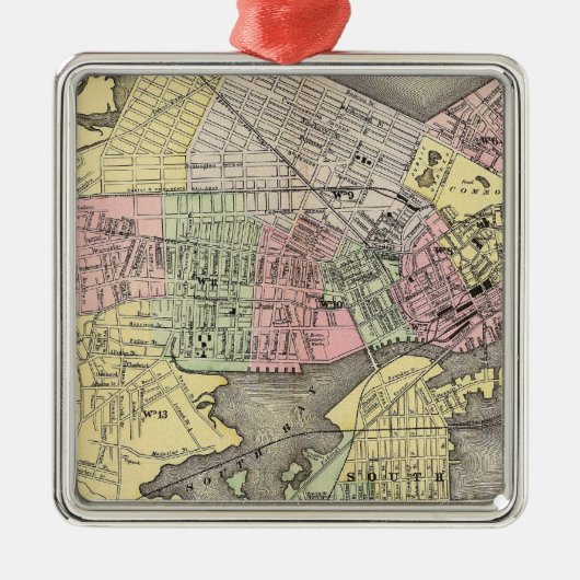 ボストン3 メタルオーナメント (正面)