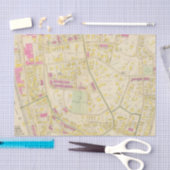 ボストン7の地図 薄葉紙 (クラフト)