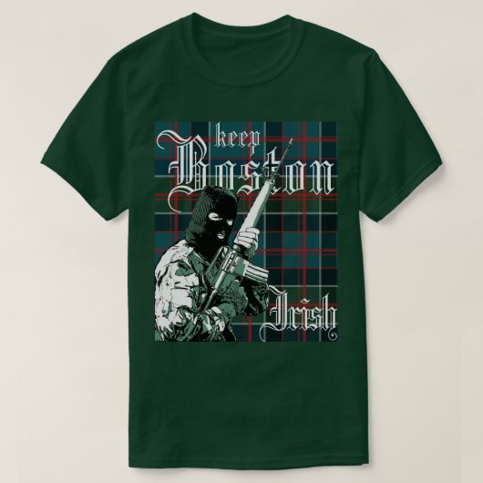ボストン+アイリッシュ Tシャツ (デザイン正面)