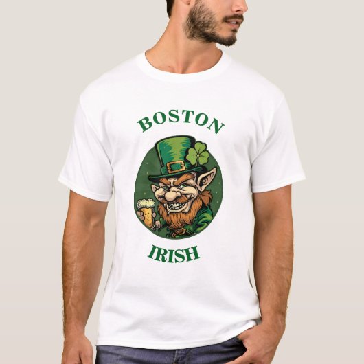 ボストン アイルランド人の誇り Tシャツ (正面)