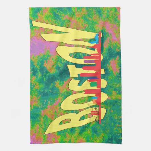 ボストン キッチンタオル (縦)