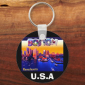 ボストン キーホルダー (正面)