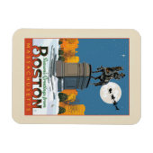 ボストン・コモンからのシーズンのご挨拶! マグネット (横)