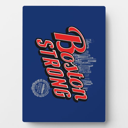 ボストン・シティー・ストロングが覚えている フォトプラーク (正面)