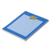 ボストン・シティ・ストロングがブルーで記憶 ノートパッド (回転)