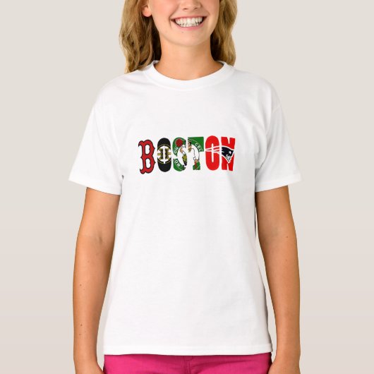 ボストン スポーツ チーム 公式 Tシャツ (正面)