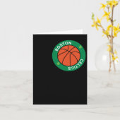 ボストン・セルティックス バスケットボール専用ボール カード (黄色い花)