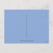 ボストン·テお洒落リアー·キューピッド、かわいい犬のバレンタイン シーズンポストカード (裏面)