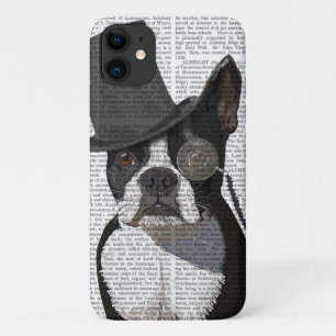 ボストン·テリアフォーマルー·ハウンド·ハット iPhone 11 ケース