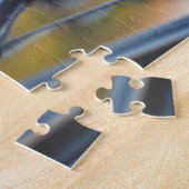 ボストン·テリアー·ドッグが車の窓から出る ジグソーパズル (側面)