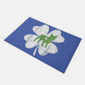 ボストン・テリアー・ママ、ボストン・テリアー・パパ、犬好き。 ドアマット (アングル)