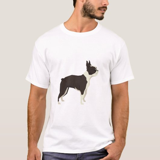 ボストン·テリアー Tシャツ (正面)