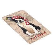 ボストン・テリア・ピレート マグネット (右側)