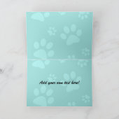 ボストン・テリア・花嫁/花婿カード カード (内部)