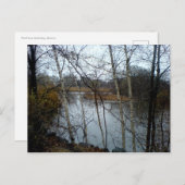 ボストン,バックベイ,フェンス ポストカード (正面/裏面)