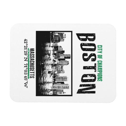 ボストン マグネット (横)