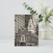 ボストン・マサチューセッツ州のはがき ポストカード (スタンド正面)