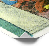 ボストン,マサチューセッツ州ボストン茶パーティーシーン ポスター (角)