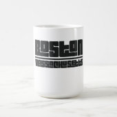 ボストン - マサチューセッツ州 コーヒーマグカップ (中央)