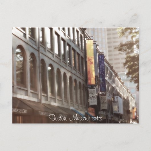 ボストン(マサチューセッツ州) ポストカード (正面)